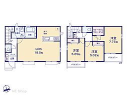 松戸市南花島3丁目　新築一戸建て　全2棟