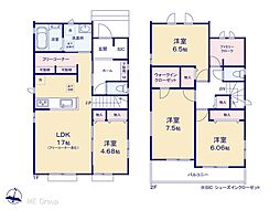 松戸市稔台3丁目　新築一戸建て　全2棟