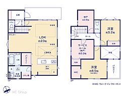 松戸市二ツ木　3期　新築一戸建て　全4棟