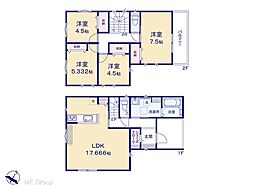 春日部市六軒町　新築一戸建て　全1棟
