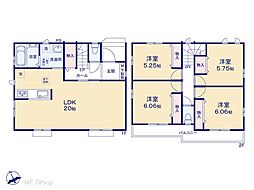 草加市長栄3丁目　新築一戸建て　全8棟