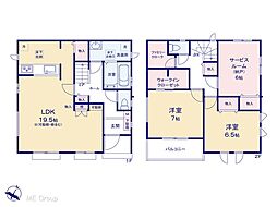 松戸市小金原7丁目　新築一戸建て 全2棟