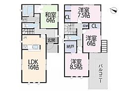 草加市新栄4丁目　一戸建て