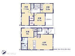 三郷市戸ケ崎1丁目　15期　新築一戸建て　全4棟