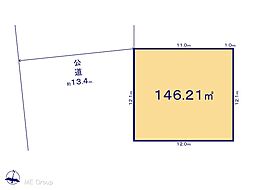 三郷市中央2丁目　8期　土地　全2区画