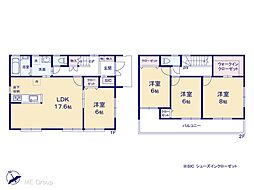 越谷市新川町　新築一戸建て　全1棟