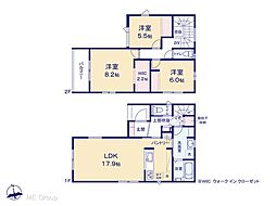 松戸市新松戸6丁目（南流山）新築一戸建て　全1棟