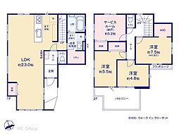 我孫子市泉　8期　新築一戸建て　全1棟