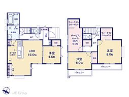 川口市長蔵2丁目　新築一戸建て　全4棟