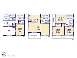 三郷市天神1丁目　2期　新築一戸建て　全1棟