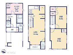 足立区保木間4丁目　新築一戸建て　全1棟