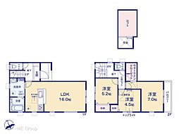 越谷市赤山町2丁目　新築一戸建て　全1棟