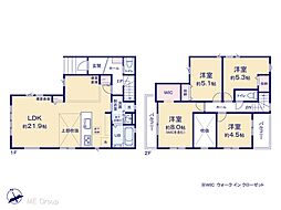 越谷市宮本町　17期　新築一戸建て　全1棟