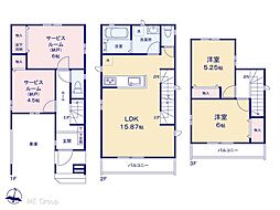 川口市青木3丁目　新築一戸建て　全1棟