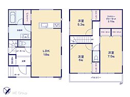 船橋市東船橋1丁目　新築一戸建て　全1棟