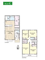 松戸市秋山　新築一戸建て　全3棟