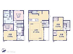 市川市大洲1丁目　6期　新築一戸建て　全2棟