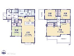 柏市緑ケ丘　新築一戸建て　全2棟