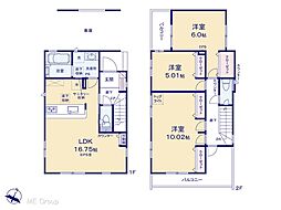 春日部市粕壁東5丁目　新築一戸建て　全1棟
