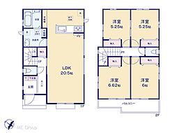 野田市山崎　2工区　新築一戸建て　全9棟