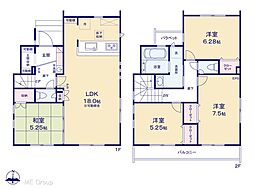 足立区保木間3丁目　新築一戸建て　全2棟