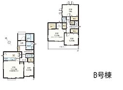 松戸市栗ケ沢　新築一戸建て　全2棟