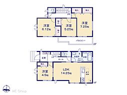 春日部市備後西2丁目　新築一戸建て　全1棟