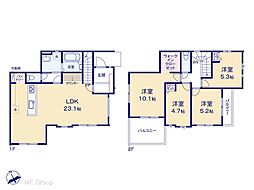川口市芝塚原2丁目　5期　新築一戸建て　全1棟
