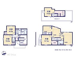 北区赤羽西2丁目　2期　新築一戸建て　全5棟
