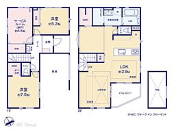 江戸川区大杉5丁目　14期　新築一戸建て　全1棟