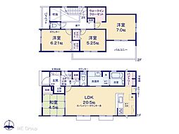 柏市酒井根1丁目　新築一戸建て　全1棟