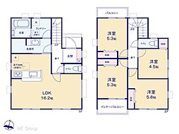越谷市伊原2丁目 新築一戸建て　全1棟