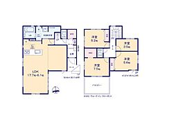 柏市青葉台2丁目　2期　新築一戸建て　全1棟