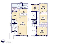 松戸市牧の原2丁目 9期 新築一戸建て 全2棟