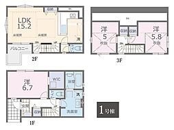 足立区青井3丁目　10期　新築一戸建て　全2棟