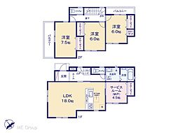 松戸市栗ケ沢　第2　新築一戸建て 全1棟