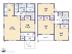 鎌ケ谷市鎌ケ谷8丁目(鎌ケ谷大仏駅)3期 新築一戸建て 全10棟
