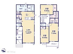 市川市北方町4丁目　新築一戸建て　全2棟
