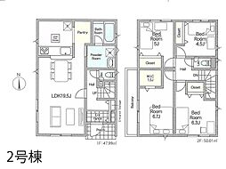 我孫子市東我孫子2丁目 第4 新築一戸建て 全2棟