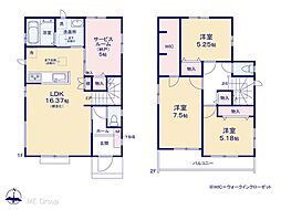 松戸市秋山　新築一戸建て　全3棟