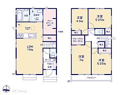 松戸市秋山　新築一戸建て　全3棟