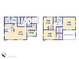 野田市中里　3期　新築一戸建て　全3棟