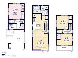 江戸川区東小岩6丁目 14期 新築一戸建て 全1棟