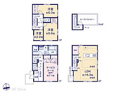 江戸川区南葛西2丁目　5期　新築一戸建て　全4棟