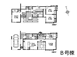 市川市北国分2丁目　新築一戸建て　全2棟