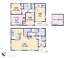 江戸川区北葛西1丁目　5期　新築一戸建て　全3棟