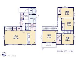 柏市南逆井1丁目　1期　新築一戸建て　全1棟