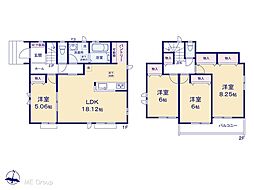 草加市谷塚仲町　新築一戸建て　全6棟