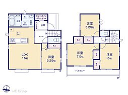 草加市谷塚仲町　新築一戸建て　全6棟