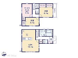 市川市稲越1丁目　新築一戸建て　全1棟